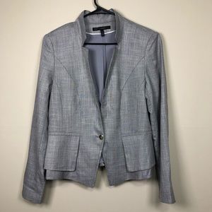 White House Black Market gray blazer 12